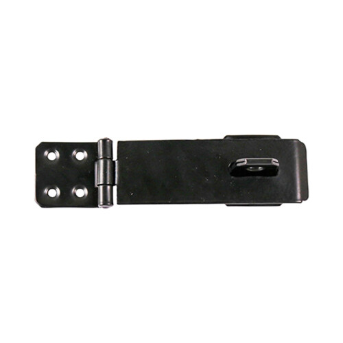 TIMco Timco Hasp &amp; Staple Safety Pattern Schwarz - 6" (1 Pack Beutel)