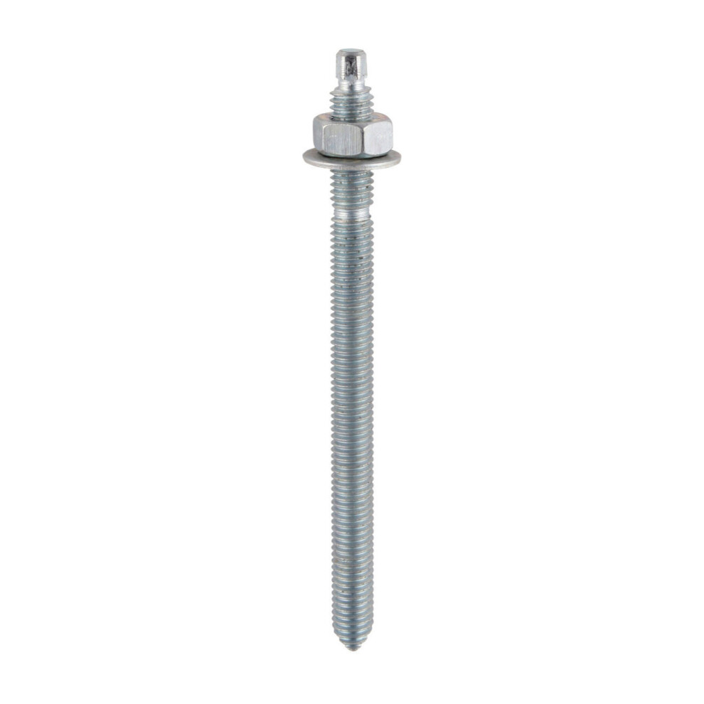 Timco Chemical Anchor Studs - Zinc M10 X 130Mm - 2 Pack