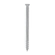 Timco Concrete Screws Flat Countersunk Exterior Silver - 7.5 x 120 (100 Pack)