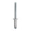 TIMco Timco Rivets Dome Head Aluminium - 4.0 x 8 (70 Pack) 1