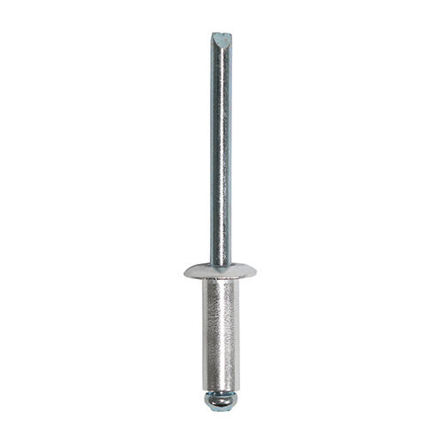 TIMco Timco Rivets Dome Head Aluminium - 4.0 x 8 (70 Pack)
