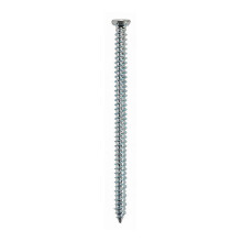 Timco Concrete Screws Flat Countersunk Silver - 7.5 x 100 (100 Pack)