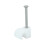 TIMco Timco Round Cable Clips White - To fit 3.5mm (100 Pack) 1