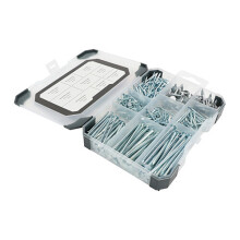 Clavos Timco Galvanizados Brillantes Bandeja Mixta (300 Piezas)