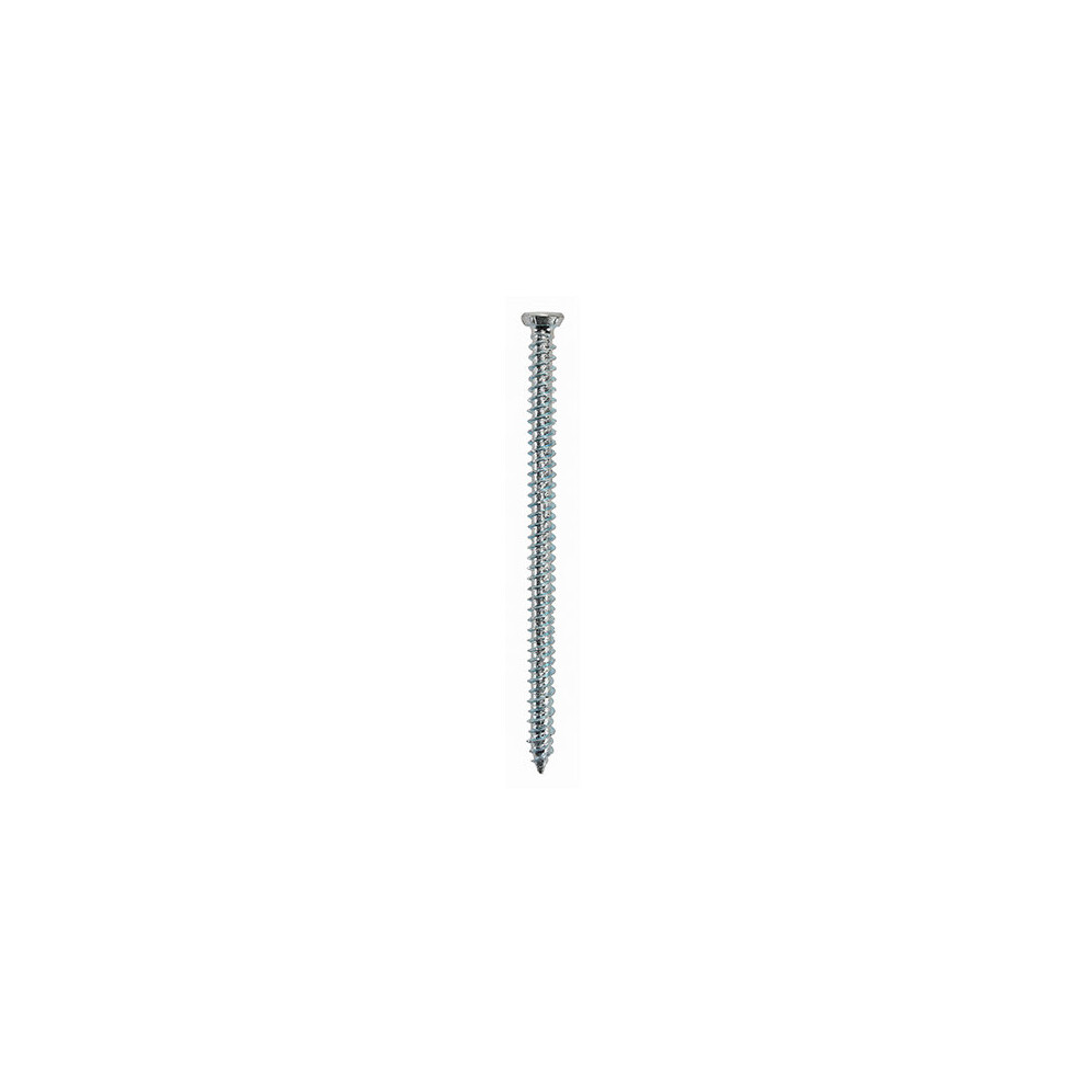 Timco Concrete Screws Flat Countersunk Silver - 7.5 x 80 (100 Pack)