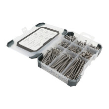 Timco Countersunk A2 Stainless Steel Woodscrews Mixed Tray (340 Pieces)