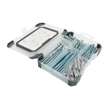 Timco Screws, Plug & Drill Bit Silver Mixed Tray (91 Pieces)