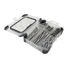 Timco Screws, Plug & Drill Bit A2 Stainless Steel Mixed Tray (91 Pieces)