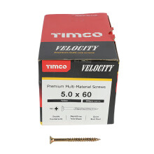 Timco Multi-Purpose Countersunk Velocity Screw - 5.0 x 60 (200 pack)
