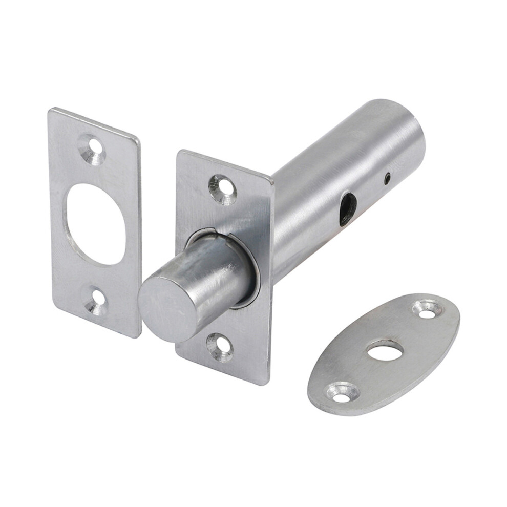 Timco Door Rack Bolts Satin Chrome - 60Mm (2 Pack Bag)