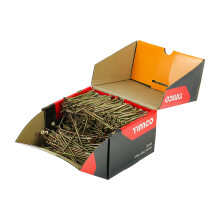 Timco Solo Countersunk Gold Woodscrews (5.0 x 100mm) (1000 Pieces)