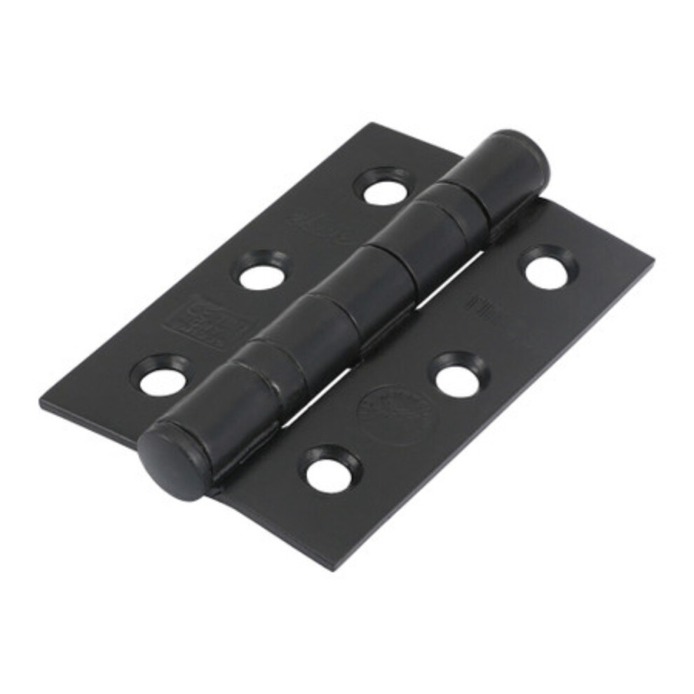 Timco Ball Bearing Hinges Grade 7 Steel Epoxy Black - 76 x 51 x 2.2 (2 Pack Box)