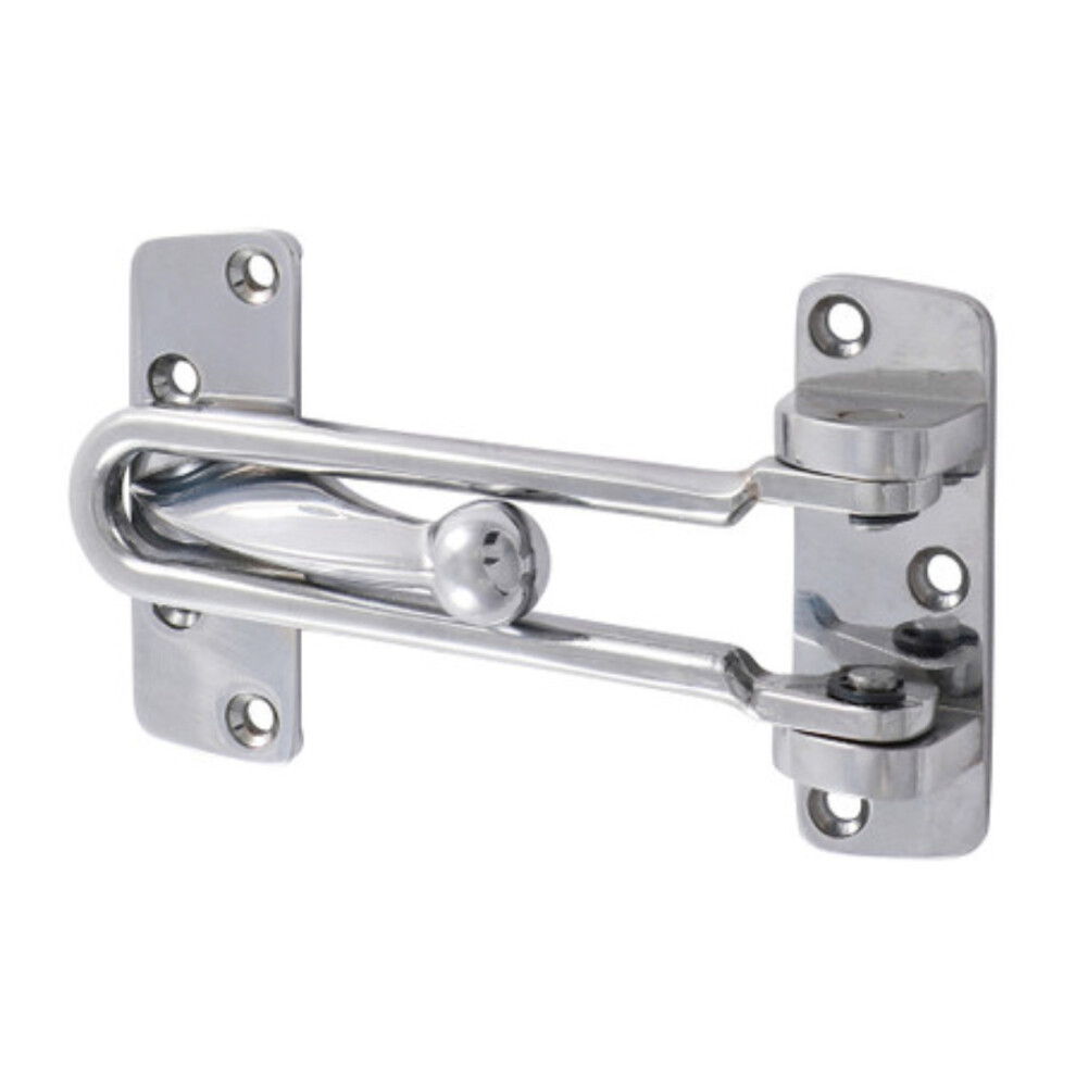 Timco Door Restrictor Polished Chrome - 107mm (1 Pack Bag)