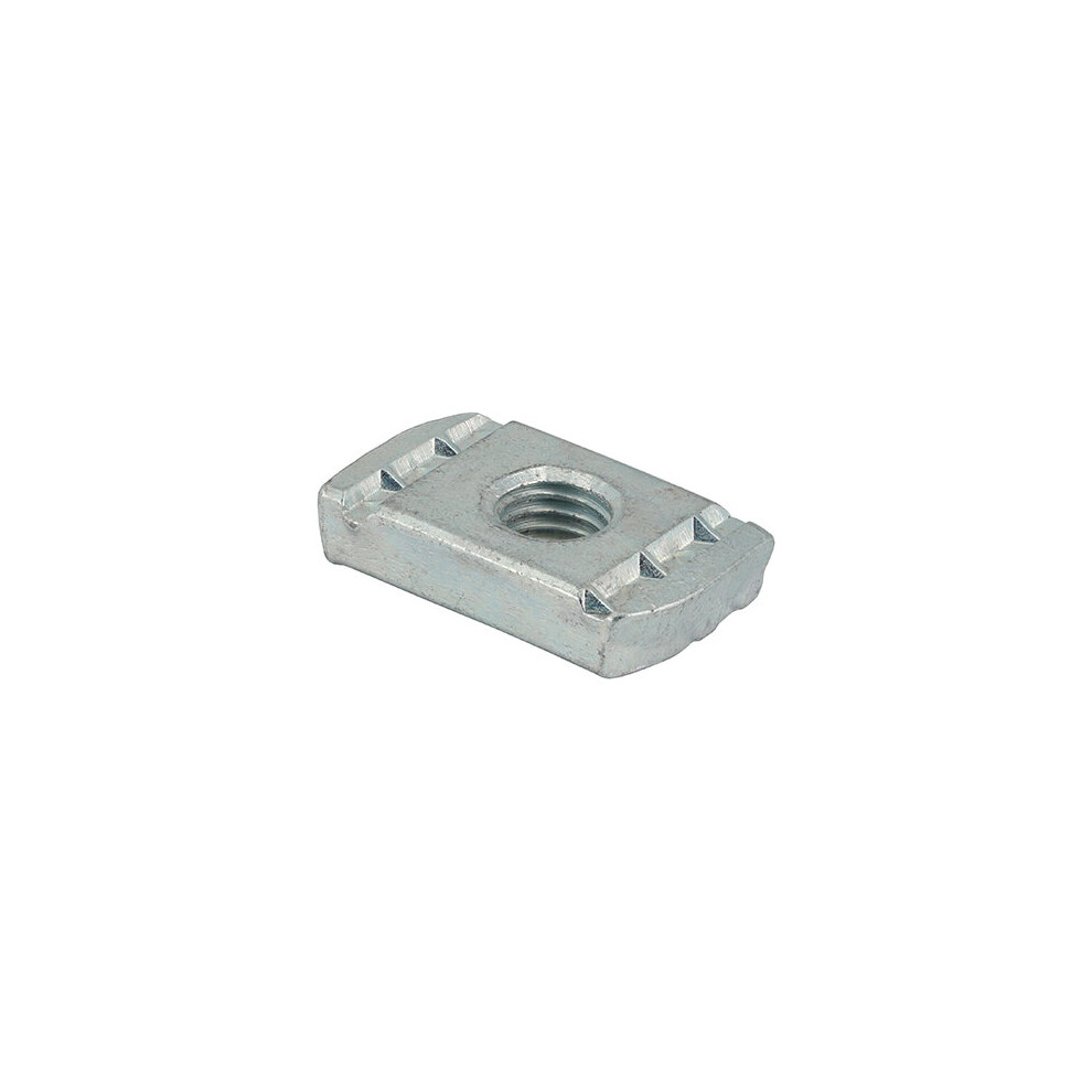 Timco Channel Nuts Without Spring - M12 (100 Pack) Silver