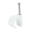 TIMco Timco Round Cable Clips White - To fit 14.0mm (100 Pack) 1