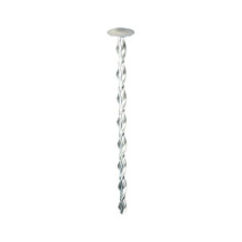 Timco Helical Flat Roof Fixing Silver 8.0 x 135 (25 Bag)