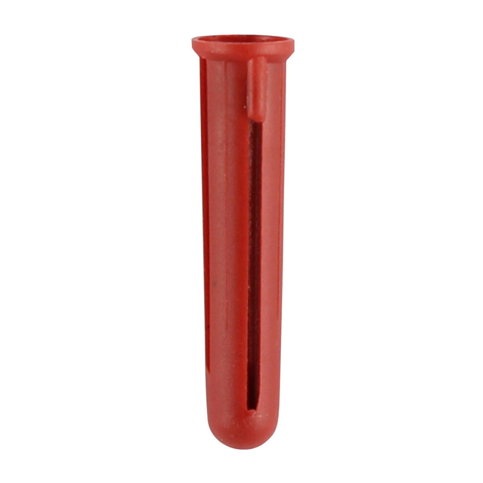 TIMco Plastic Plugs - Red 30mm - 450 Pack