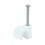 TIMco Timco Round Cable Clips White - To fit 7.0mm (100 Pack) 1