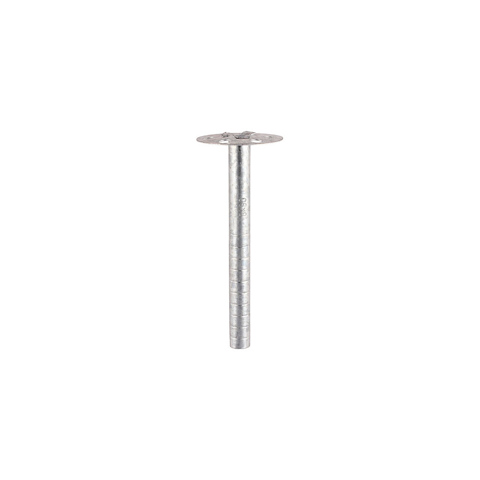 Timco Metal Insulation Fixings Silver - 8.0 X 250 (50 Pack) 5056110831848