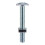 TIMco Timco Roofing Bolts & Square Nuts Silver - M6 x 80 (4 Pack) 1