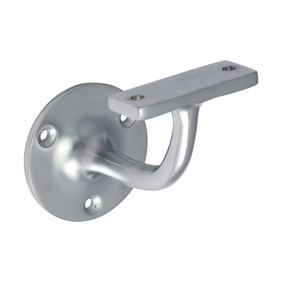 Timco Handrail Bracket Satin Chrome - 64mm (1 Pack Bag)