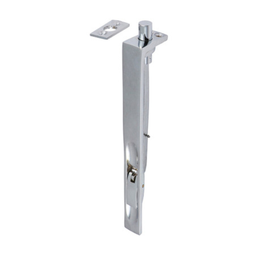 Timco Lever Action Flush Bolt Polished Chrome - 200 X 19Mm (1 Pack Bag) 5056110830780