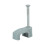 TIMco Timco Flat & Twin Cable Clips Grey - To fit 1.5mm (100 Pack) 1