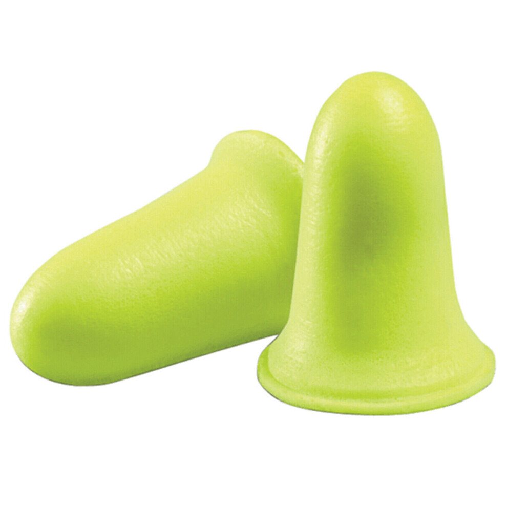 100 Yellow Soft Foam Ear Plugs Sleep Work Earplugs 5056384657762