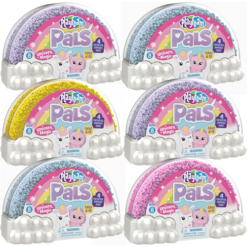 Learning Resources Learning Resources EI-1954 Playfoam Pals Unicorn Magic 6-Pack