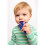 (Blue) Baby Silicone Colourful Cactus Shaped Toothbrush 4