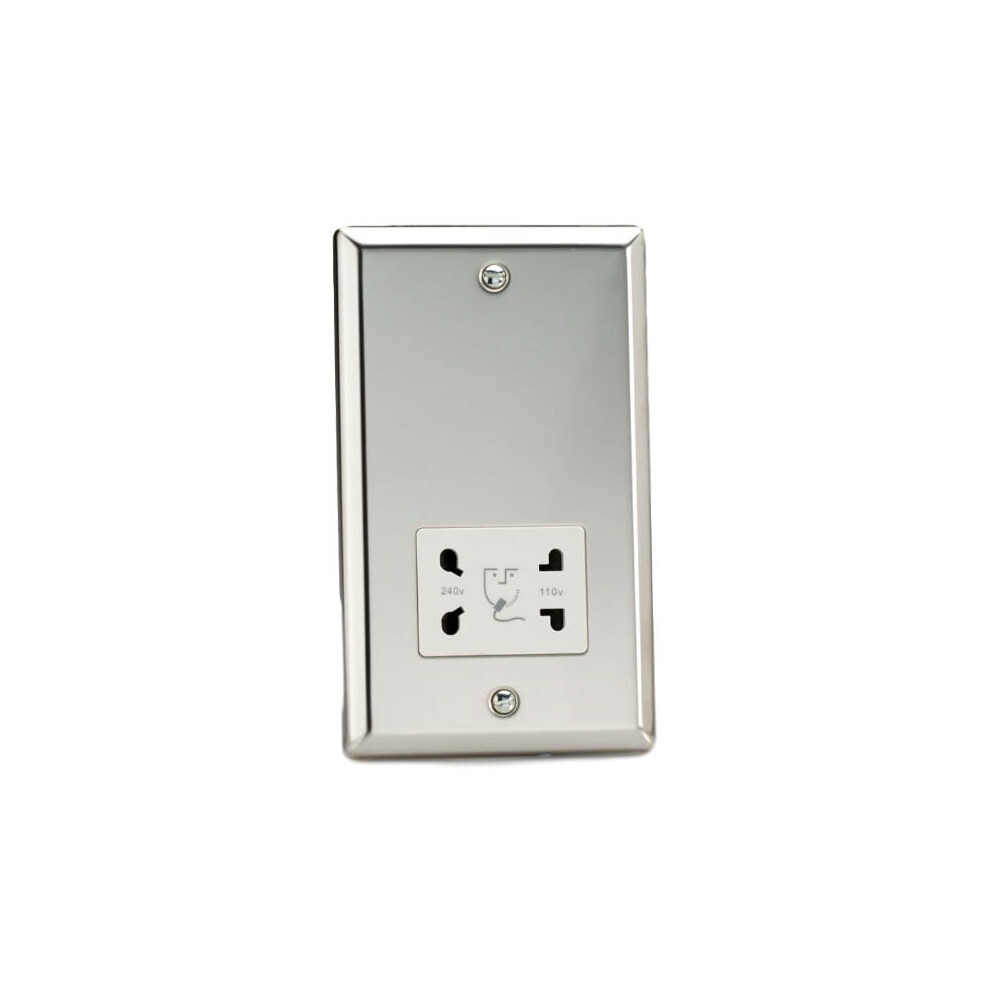 Varilight Dual Voltage Shaver Socket 240V/115V 240V/115V 5021575720921