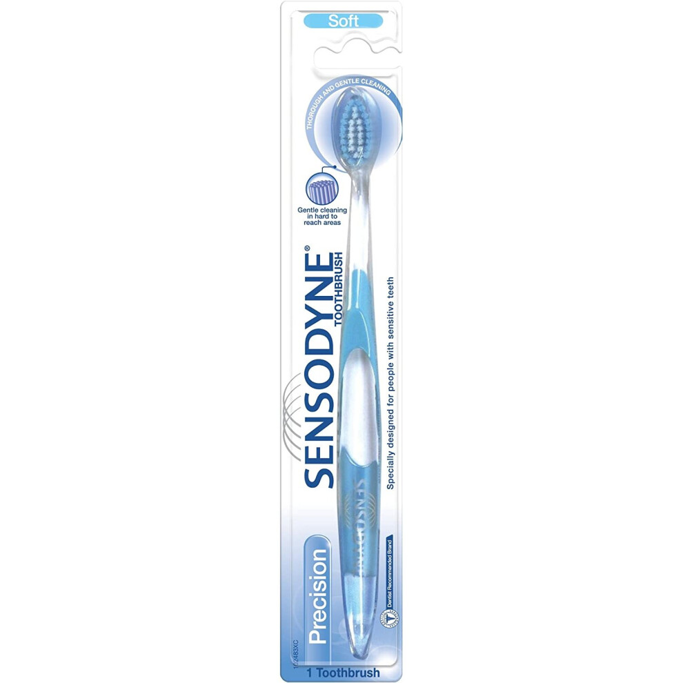 Sensodyne Precision Soft Toothbrush , (Colors May Vary) by Sensodyne