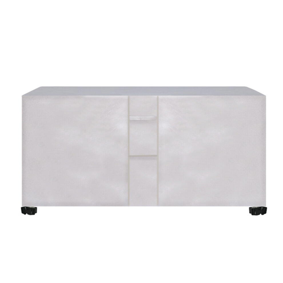 (Silver, 280 x 204 x 106cm) Youngshion Upgraded Heavy Duty 420D Oxford Patio Furniture Cover Waterproof Table Chair Protect Set with Drawstring Buckle-image-OPC-P9YQ72X-NEW