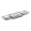 BLUE CANYON BATHROOM BATH TRAY STORAGE CADDY ORGANISER BLACK 1
