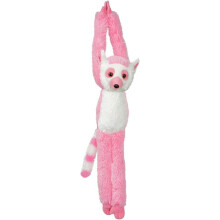 AURORA, 61052, Hanging Lemur, 19In, Soft Toy, Pink - Plush Soft Toy