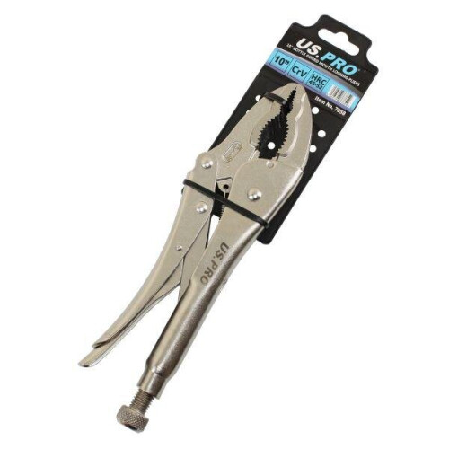 us pro US PRO Tools 10" Inch Bottle Gourd Shaped Jaw Locking Pliers 7058 2