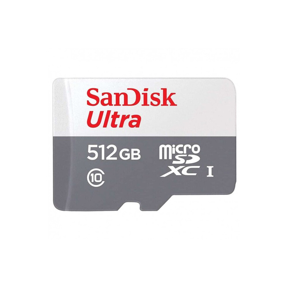 SanDisk Ultra Lite MicroSDXC Class 10 UHS-I 100MBs Card - 512GB