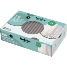 Bolsius 10 inch Tapered Candles Taupe Pack of 100