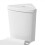 Bathroom Close Coupled Corner Toilet Cistern Only Dual Flush Ceramic White Gloss 1