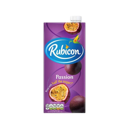 Rubicon Rubicon Passion Fruit Juice 12 x 1ltr