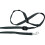 Gencon Clip To Collar Right Black/Silver 1