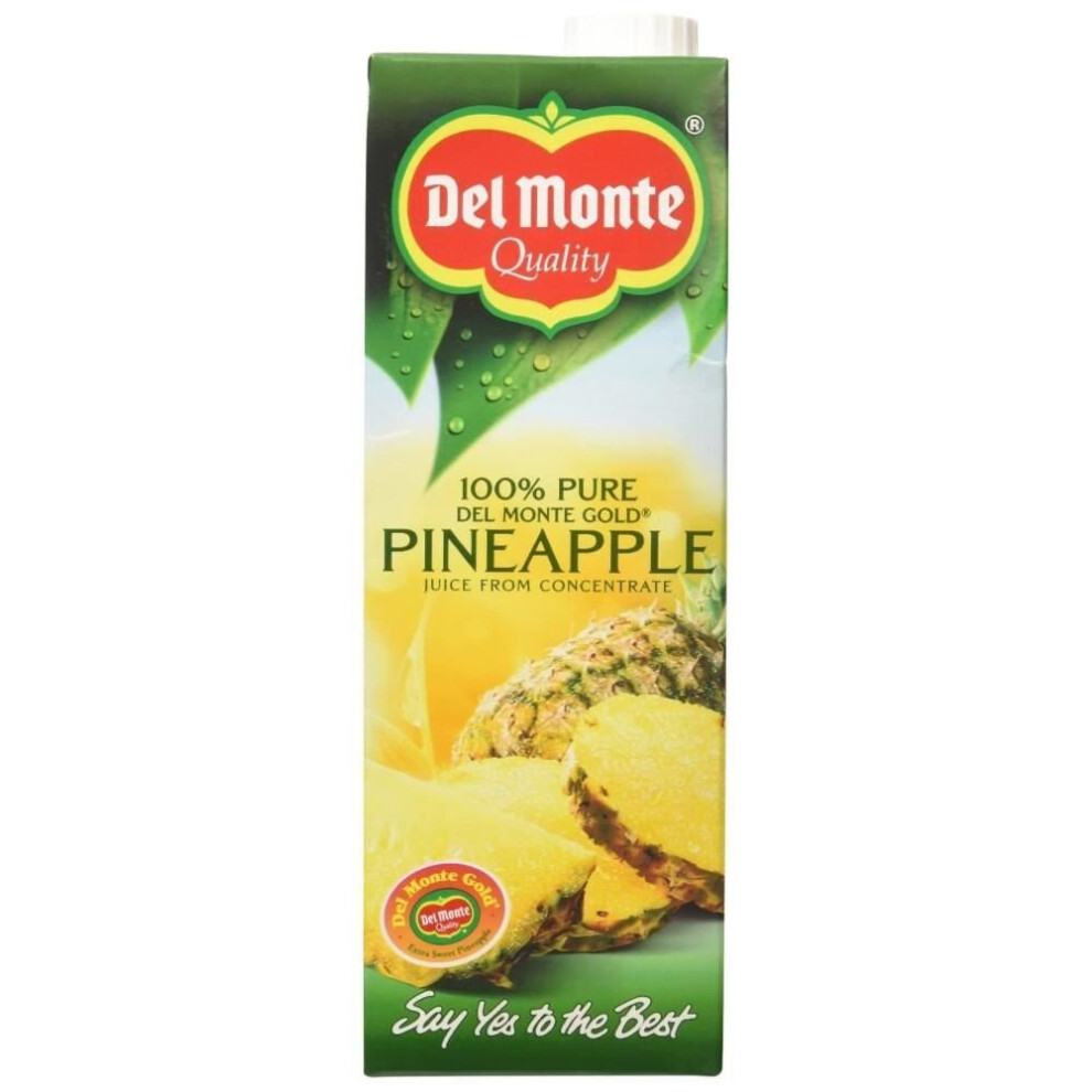 Del Monte Pineapple Juice 6 x 1ltr