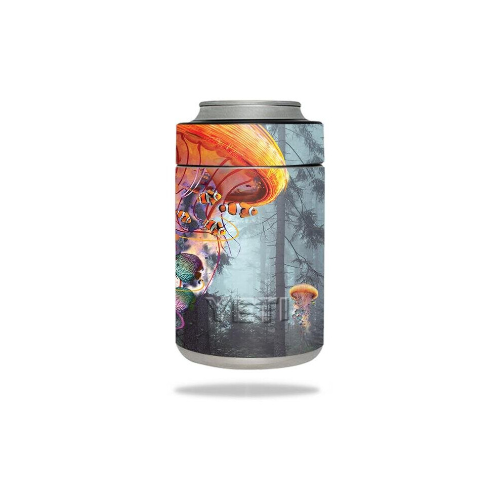 MightySkins YERAMCOL-Electric Jellyfish Skin for Yeti Colster - Electric Jellyfish-image-OPC-P9ZF8K5-NEW