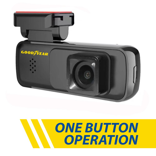 Goodyear Car HD Micro Dash Cam One Button Plug & Play Camera Video Recorder DVR 2