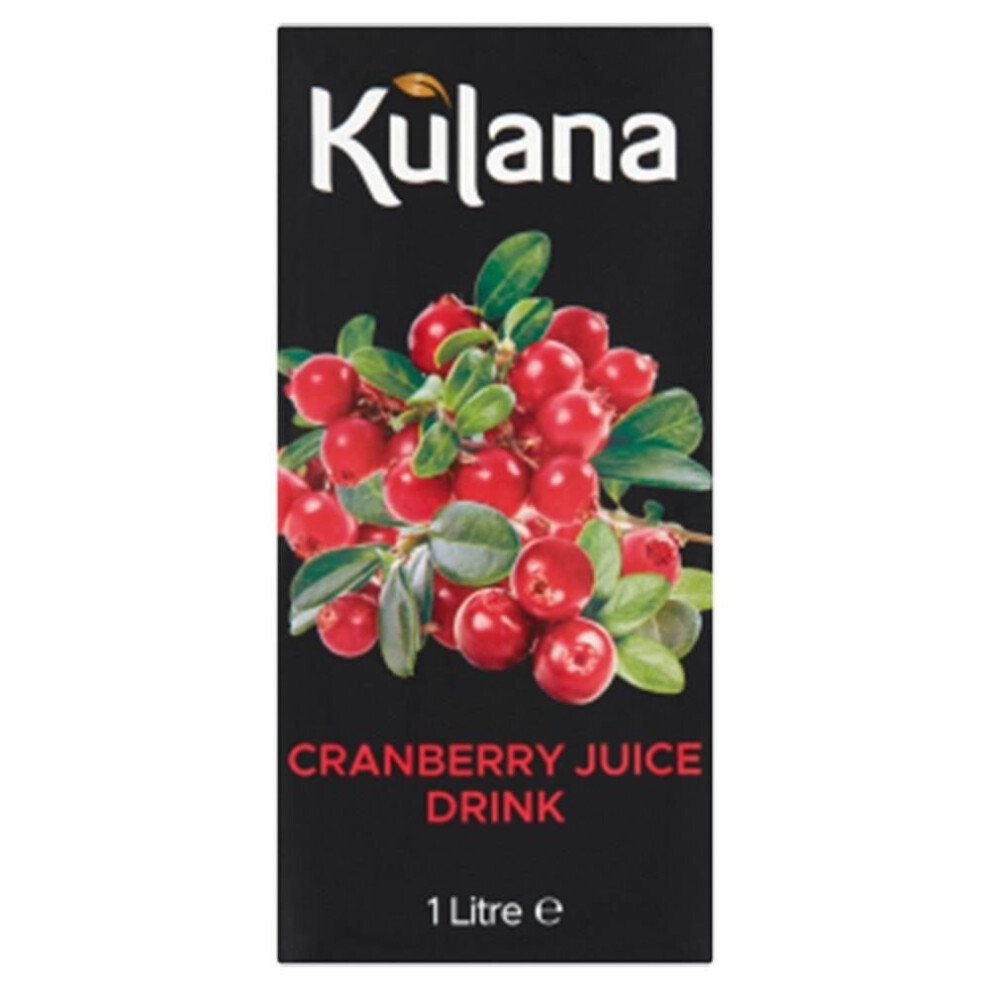 Kulana Cranberry Drink 12 x 1ltr