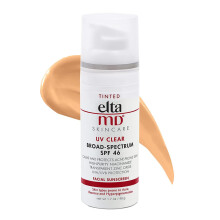 EltaMD UV Clear SPF 46 Tinted Face Sunscreen,1.7 oz