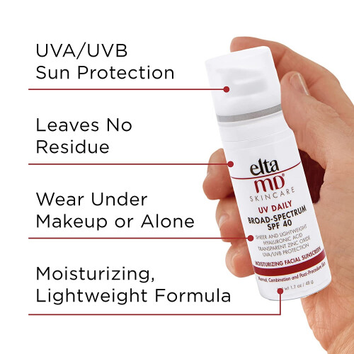 EltaMD EltaMD UV Daily Face Sunscreen Broad Spectrum SPF 40, 1.7oz 1