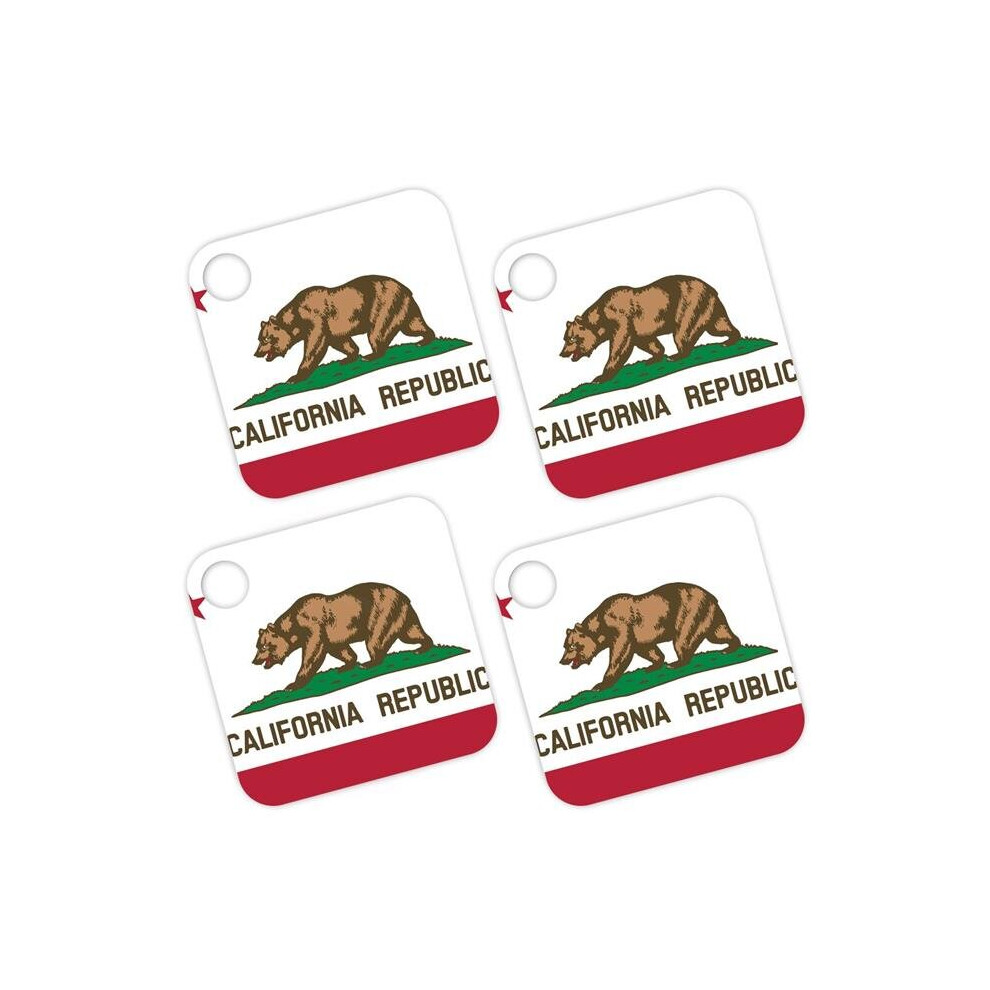MightySkins TILEMA20-California Flag Skin for Tile Mate 2020 - California Flag - Pack of 4-image-OPC-P9ZFHRC-NEW