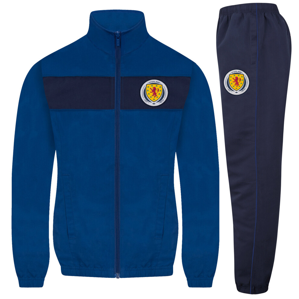 (6-7 Years) Scotland Mens Tracksuit Jacket & Pants Set OFFICIAL Football Gift