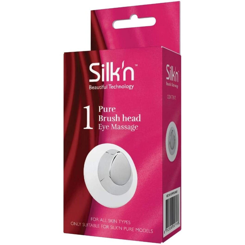 Silk'n Dark Pure Eye Massage Attachment For Skin Tightening And Relief Of Circles - Facial Cleansing - Skin Massage